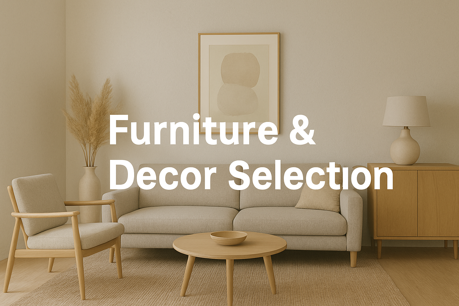 Furniture & Decor Selection